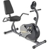 image:imageMarcy Magnetic Recumbent Bike with Adjustable Resistance and Transport Wheels NS716RBlackGrey