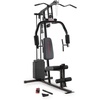 image:imageMarcy Multifunctional Workout Station 100lbs to 200lbs Stack Home Gym for Weightlifting and BodybuildingBlack  100 lbs