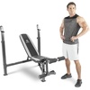 image:imageMarcy Olympic Weight Bench Workout Benches For Home With Leg Developer MWB4491