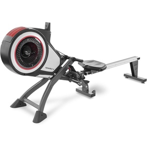 image:imageMarcy Air Resistance Rowing Machine with Transport Wheels8 Levels  BlackRed