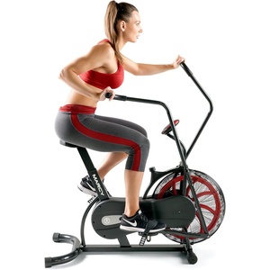 image:imageMarcy AirResistance Exercise Fan Bike With Dual Acction HandlebarsDual Action Red  NS1000