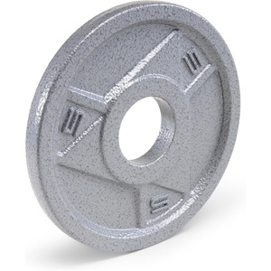 image:imageMarcy Classic 2 Cast Iron Olympic Grip Plates for Strength Training and WeightliftingB 5lbSingle