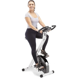 image:imageMarcy Foldable Upright Exercise Bike with Adjustable Resistance for Cardio Workout amp Strength Training  Multiple Styles AvailableUpright White