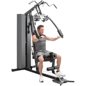 image:imageMarcy Multifunctional Workout Station 100lbs to 200lbs Stack Home Gym for Weightlifting and BodybuildingBlack  200 lbs