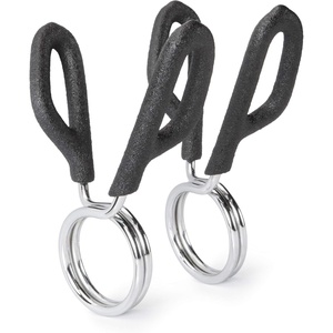image:imageMarcy Olympic 2Inch amp Standard 1Inch Barbell Spring Clip Collar Pair  Secure Weight Clamps for Safe Weightlifting Powerlifting amp Strength Training1Inch Standard