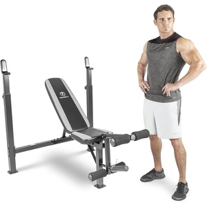 image:imageMarcy Olympic Weight Bench Workout Benches For Home With Leg Developer MWB4491