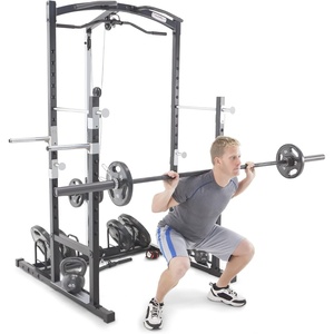 image:imageMarcy Strength Training Home Gym Cage with Pulley System for Weightlifting Bodybuilding Full Body Workout Equipment for Home ExerciseHome Gym Cage