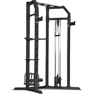 image:imageMarcy Strength Training Home Gym Cage with Pulley System for Weightlifting Bodybuilding Full Body Workout Equipment for Home ExercisePower Tower Cage