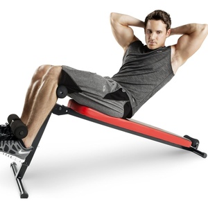 image:imageMarcy Utility Slant Board w Headrest  Folding Design with Adjustable Positions SB4606  Blackred  2900 x 1800 x 5900 inches