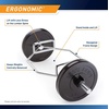image:imageMarcy Olympic Hex Trap Bar Multiple Style AvailableChrome  one piece