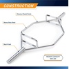 image:imageMarcy Olympic Hex Trap Bar Multiple Style AvailableChrome  one piece