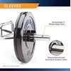image:imageMarcy Olympic Hex Trap Bar Multiple Style AvailableChrome  one piece