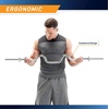 image:imageMarcy 1 inch Standard Curl Bar with SpinLock Collars Weightlifting Strength Training Home Gym Accessory for Triceps and BicepsOnePiece