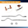 image:imageMarcy 1 inch Standard Curl Bar with SpinLock Collars Weightlifting Strength Training Home Gym Accessory for Triceps and BicepsTwoPiece