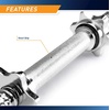 image:imageMarcy 14 Adjustable Chrome Threaded Dumbbell Handles for Standard Weight Plates with 1 Diameter Center TDH141