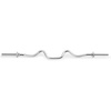 image:imageMarcy 1 inch Standard Curl Bar with SpinLock Collars Weightlifting Strength Training Home Gym Accessory for Triceps and BicepsOnePiece