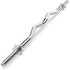 image:imageMarcy Threaded Chrome Steel Curl Bar with Collars for All Standard Plates Free Weightlifting Accessory for Home Gym TCB48R