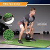 image:imageMarcy EVA Foam Interlocking Flooring Mat High Density NonSlip Tiles for Fitness Equipment Workout Cushion and Floor ProtectionGreen  05in  Turf Top 6 Tiles 24sq Ft
