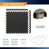 image:imageMarcy EVA Foam Interlocking Flooring Mat High Density NonSlip Tiles for Fitness Equipment Workout Cushion and Floor ProtectionMulti  075 Inch  Rubber Top 6 Tiles 24 Sq Ft