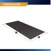 image:imageMarcy Fitness Equipment Mat and Floor Protector Compatible for Treadmills Elliptical Exercise Bikes Stationary Cycles and AccessoriesExtra Long 78