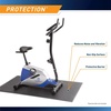 image:imageMarcy Fitness Equipment Mat and Floor Protector Compatible for Treadmills Elliptical Exercise Bikes Stationary Cycles and AccessoriesRegular 60
