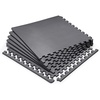 image:imageMarcy EVA Foam Interlocking Flooring Mat High Density NonSlip Tiles for Fitness Equipment Workout Cushion and Floor ProtectionBlack  05 Inch  6 Tiles 24 Sq Ft