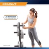 image:imageMarcy Olympic Weight Plate Tree for 2Inch Plates Weight Storage RackLFrame  Black