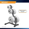 image:imageMarcy Olympic Weight Plate Tree for 2Inch Plates Weight Storage RackLFrame  Black