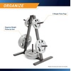 image:imageMarcy Standard Weight Plate Tree for 1Inch Plates for Home Gym 300 lb Max Capacity PT5733