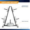 image:imageMarcy Standard Weight Plate Tree for 1Inch Plates for Home Gym 300 lb Max Capacity PT5733