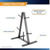 image:imageMarcy Standard Weight Plate Tree for 1Inch Plates for Home Gym 300 lb Max Capacity PT5733
