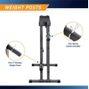 image:imageMarcy Weight Storage Organizer Racks for Dumbbells Kettlebells Weight PlatesDark Grey Combo Weight Rack