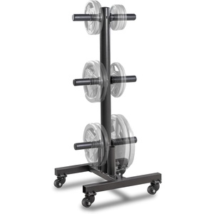 image:imageMarcy Olympic Weight Plate Tree for 2Inch Plates Weight Storage RackSquare w Wheels  Black