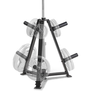 image:imageMarcy Olympic Weight Plate Tree for 2Inch Plates Weight Storage RackTriangular  Black