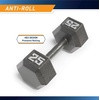 image:imageMarcy Cast Iron Hex Dumbbells Collection  Available size from 3lb to 100lb SOLD INDIVIDUALLY25lbs