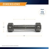 image:imageMarcy Cast Iron Hex Dumbbells Collection  Available size from 3lb to 100lb SOLD INDIVIDUALLY3lbs