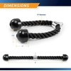 image:imageMarcy Heavy Duty Nylon Triceps Rope for Upper Body Workout TCR24One Size