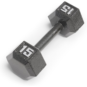 image:imageMarcy Cast Iron Hex Dumbbells Collection  Available size from 3lb to 100lb SOLD INDIVIDUALLY15lbs